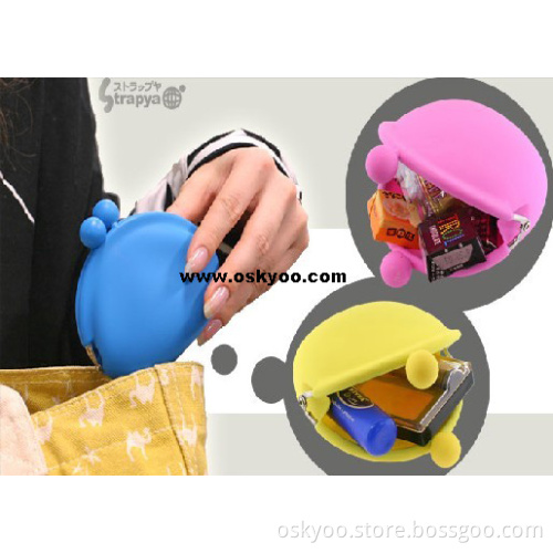 Fashion Ladies Silicone Coin Purse